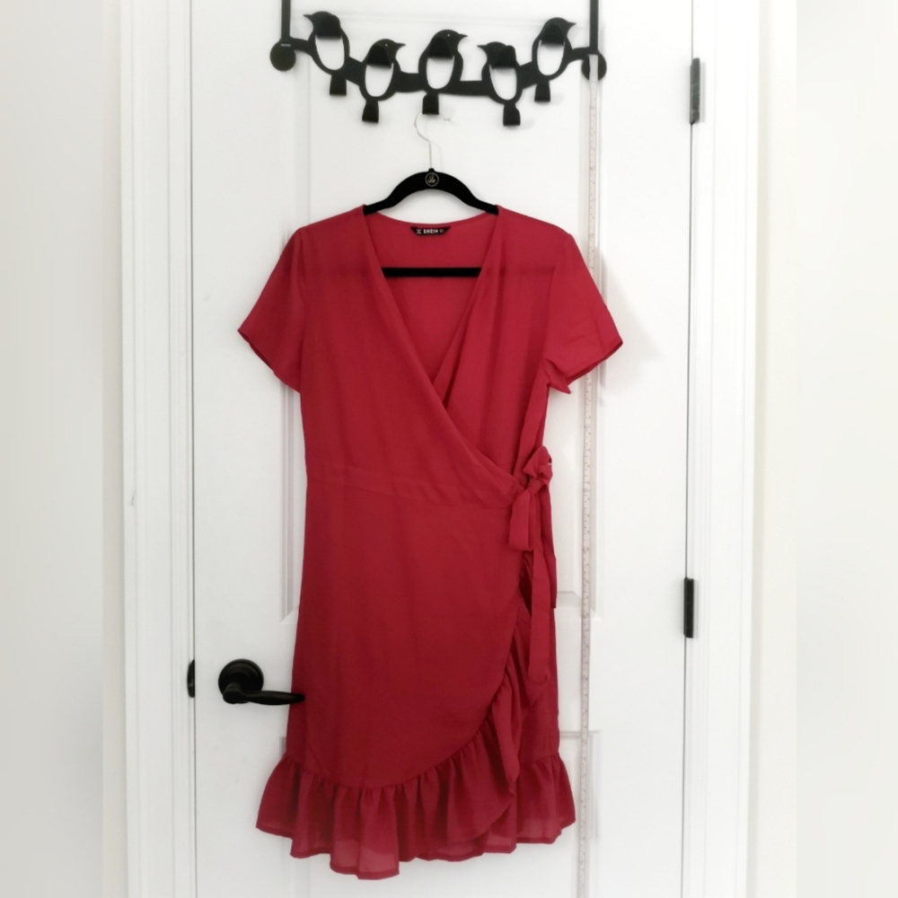 Wrap Mini Dress